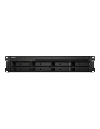 Synology RackStation RS1219+ servidor de almacenamiento Ethernet Bastidor (2U) Negro NAS