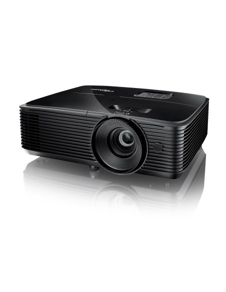 Optoma S322e videoproyector 3800 lúmenes ANSI DLP SVGA (800x600) Proyector para escritorio Negro