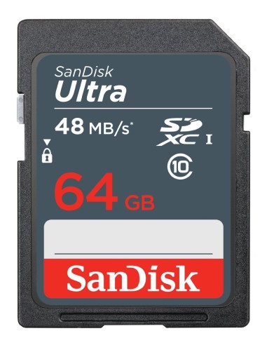 Sandisk ULTRA memoria flash 64 GB SDXC Clase 10