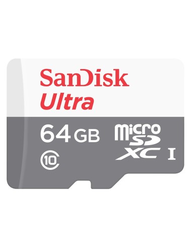 Sandisk Ultra MicroSDXC 64GB UHS-I memoria flash Clase 10