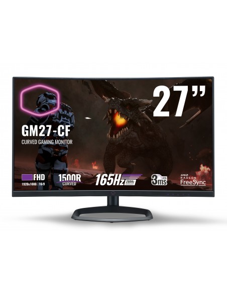 Cooler Master GM27-CF 68,6 cm (27") 1920 x 1080 Pixeles Full