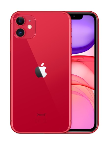 Apple iPhone 11 15,5 cm (6.1") 64 GB SIM doble Rojo