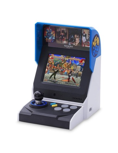 SNK Corporation NEOGEO Mini videoconsola portátil Negro, Azul, Plata 8,89 cm (3.5")