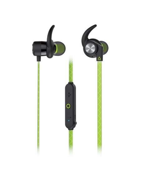 Creative Labs Creative Outlier Sports auriculares para móvil Binaural Dentro de oído Verde
