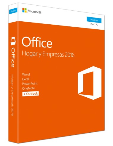 Microsoft Office Hogar y Empresas 2016