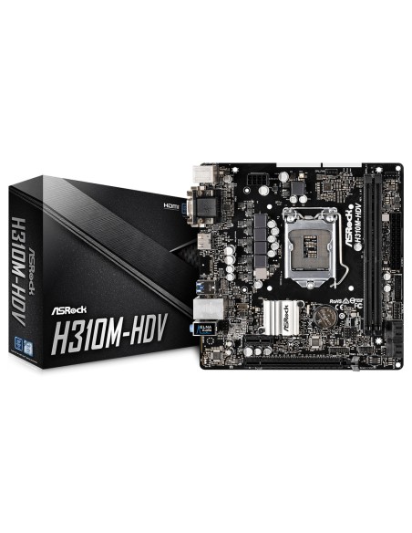 Asrock H310M-HDV LGA 1151 (Zócalo H4) Intel® H310 Micro ATX