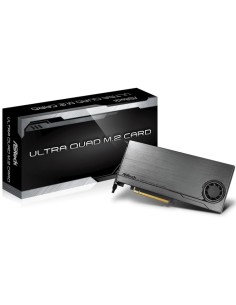 Asrock Ultra Quad M.2 Card tarjeta y adaptador de interfaz Interno