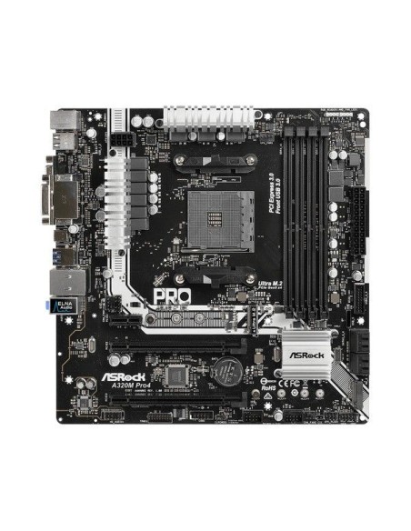 Asrock A320M Pro4 Zócalo AM4 AMD A320 Micro ATX