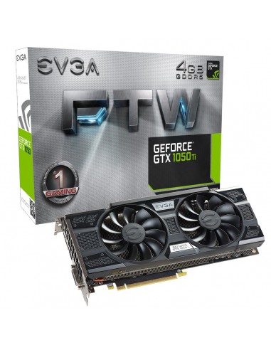 EVGA GeForce GTX 1050 Ti FTW GAMING ACX 3.0 4 GB GDDR5