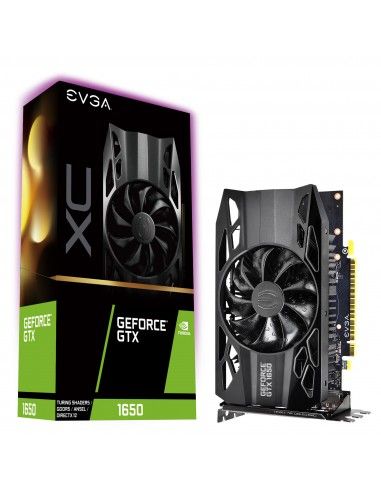 EVGA 04G-P4-1153-KR tarjeta gráfica GeForce GTX 1650 4 GB GDDR5