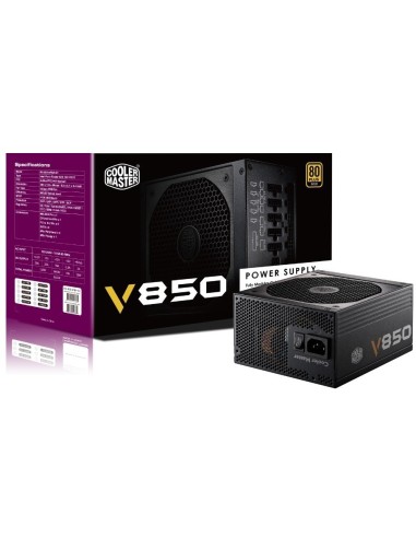 Cooler Master V850 unidad de fuente alimentación 850 W ATX Negro