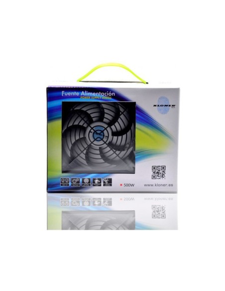Kloner K0006 unidad de fuente alimentación 500 W Negro