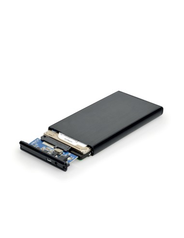 Port Designs 900030 caja para disco duro externo 2.5" SSD enclosure Negro