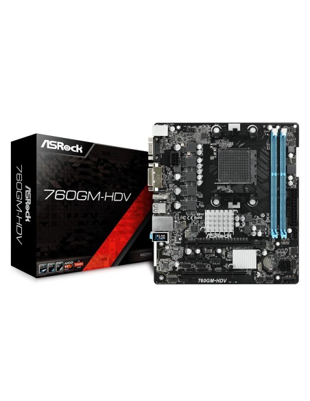 Asrock 760GM-HDV Socket AM3+ AMD 760G Micro ATX