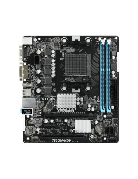 Asrock 760GM-HDV Socket AM3+ AMD 760G Micro ATX