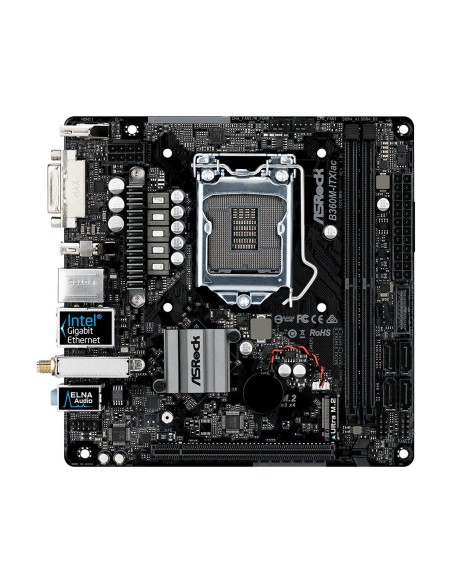 Asrock B360M-ITX ac placa base LGA 1151 (Zócalo H4) mini-ATX Intel® B360