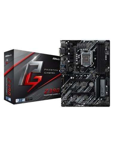 Asrock Z390 Phantom Gaming 4 placa base LGA 1151 (Zócalo H4) ATX Intel Z390