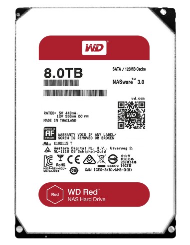 Western Digital Red 3.5" 8000 GB Serial ATA III
