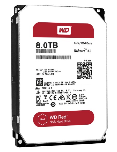 Western Digital Red 3.5" 8000 GB Serial ATA III