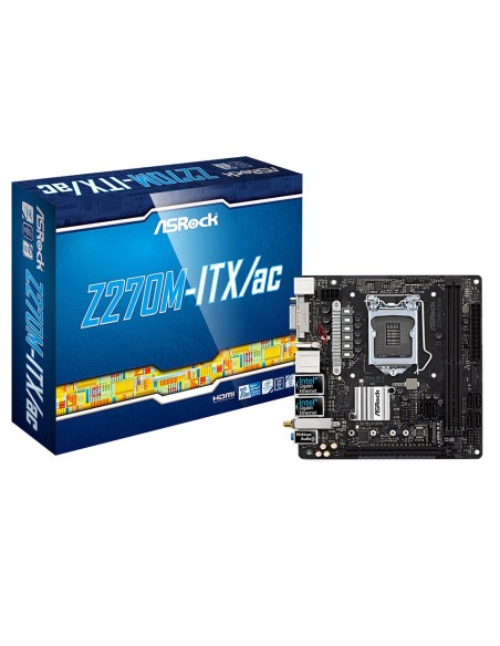 Asrock Z270M-ITX ac LGA 1151 (Zócalo H4) Intel® Z270 Mini ITX