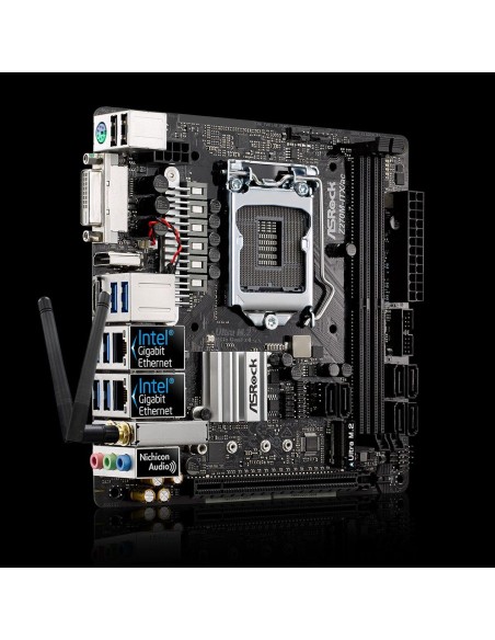 Asrock Z270M-ITX ac LGA 1151 (Zócalo H4) Intel® Z270 Mini ITX