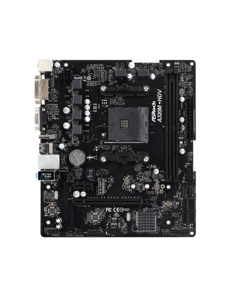 Asrock A320M-HDV R3.0 Zócalo AM4 AMD A320 Micro ATX