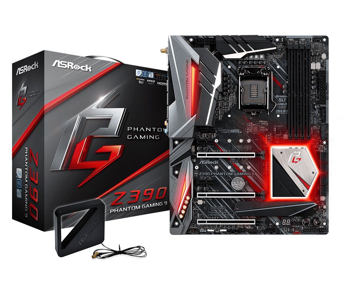 Asrock Z390 Phantom Gaming Intel Z390 LGA 1151 (Zócalo H4) ATX