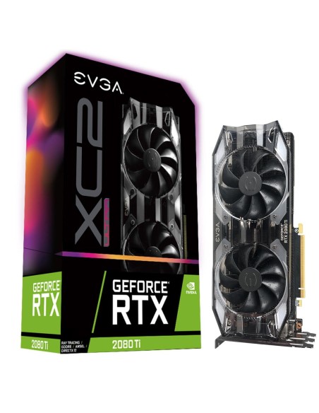 EVGA 11G-P4-2387-KR tarjeta gráfica GeForce RTX 2080 Ti 11 GB GDDR6