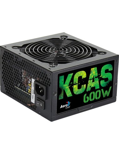 Aerocool KCAS unidad de fuente de alimentación 600 W 20+4 pin ATX Negro