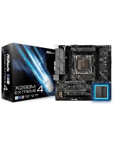 Asrock X299M Extreme4 Intel® X299 LGA 2066 (Socket R4) micro ATX