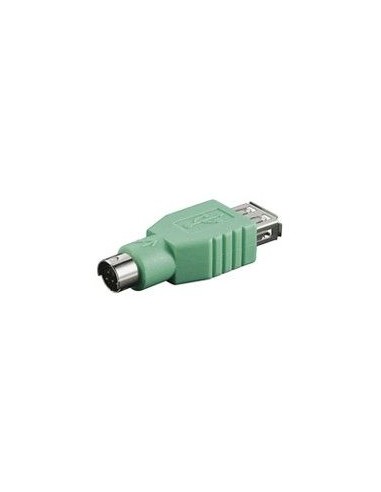 Goobay USB ADAP A-F PS2-M USB A F PS2 M Verde