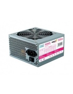 3GO PS502S unidad de fuente de alimentación 500 W 20+4 pin ATX ATX Acero inoxidable