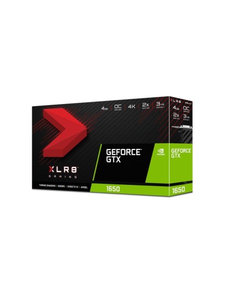 PNY VCG16504SFPPB-O tarjeta gráfica NVIDIA GeForce GTX 1650 4 GB GDDR5