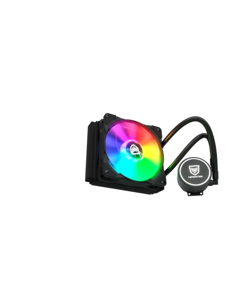 Nfortec Hydrus RGB Refrigeración Líquida 120mm con Retroiluminación RGB y Ventiladores de 120mm con PMW Integrado