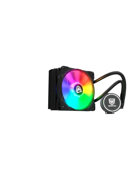 Nfortec Hydrus RGB Refrigeración Líquida 120mm con Retroiluminación RGB y Ventiladores de 120mm con PMW Integrado