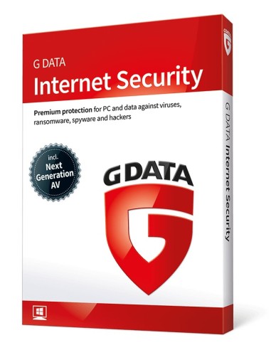 G DATA Internet Security 2018 Español Licencia básica 1 licencia(s) 1 año(s)