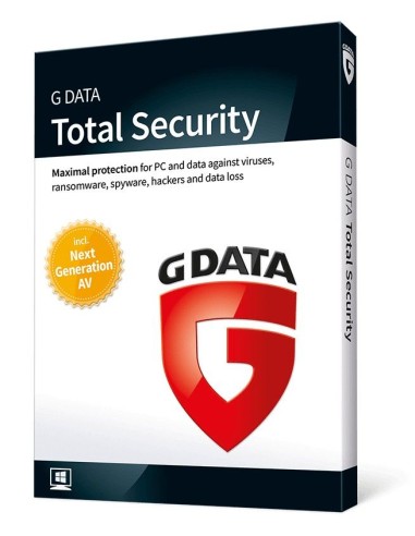 G DATA Total Security 2018 Español Licencia básica 1 licencia(s) 1 año(s)