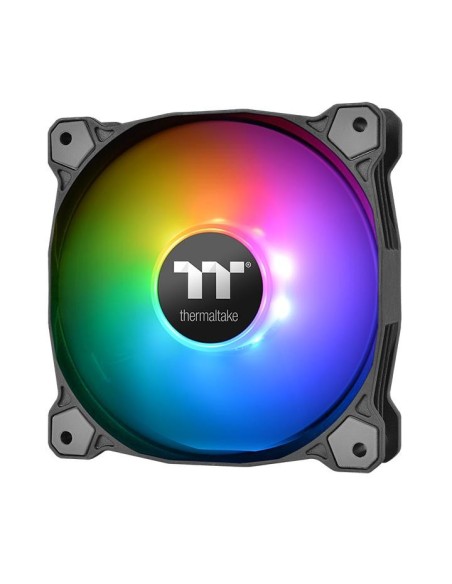 Thermaltake CL-F063-PL12SW-A ventilador de PC Carcasa del ordenador Enfriador 12 cm Negro, Blanco