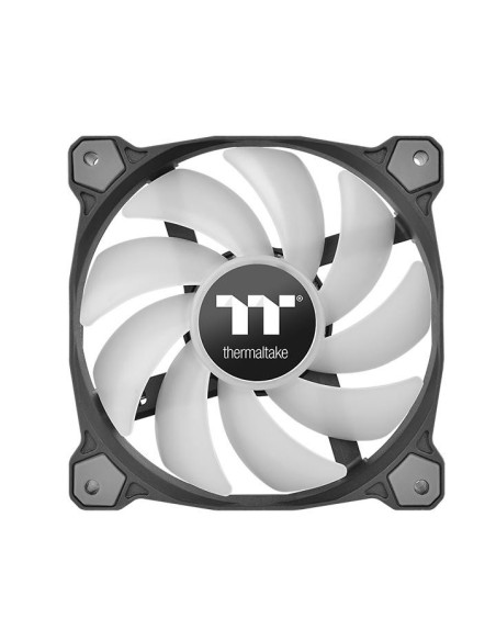 Thermaltake CL-F063-PL12SW-A ventilador de PC Carcasa del ordenador Enfriador 12 cm Negro, Blanco