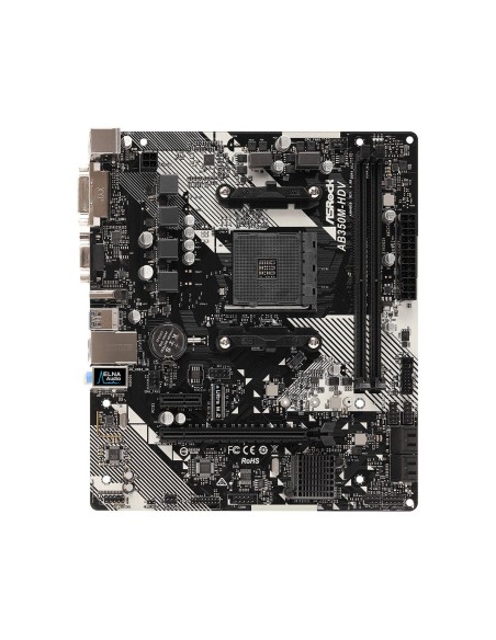 Asrock AB350M-HDV R4.0 AMD Promontory B350 Zócalo AM4 micro ATX