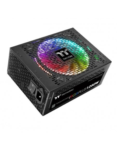 Thermaltake Toughpower iRGB PLUS 1250W Titanium unidad de fuente de alimentación 24-pin ATX ATX Negro