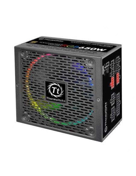 Thermaltake Toughpower Grand RGB 650W Gold (RGB Sync Edition) unidad de fuente de alimentación 24-pin ATX ATX Negro
