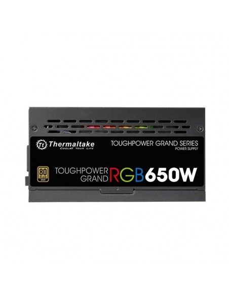 Thermaltake Toughpower Grand RGB 650W Gold (RGB Sync Edition) unidad de fuente de alimentación 24-pin ATX ATX Negro