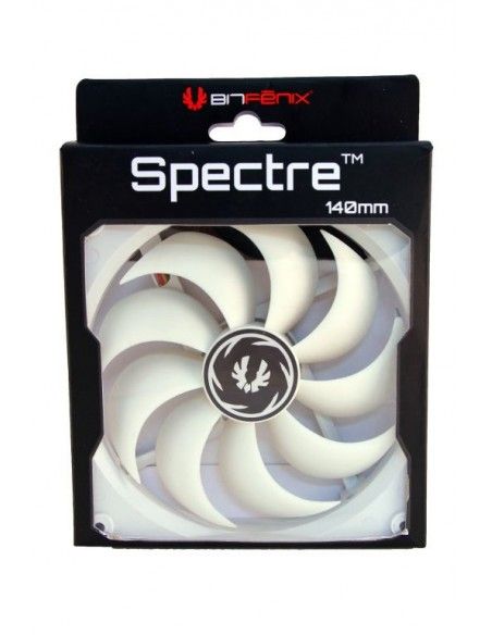 BitFenix Spectre Carcasa del ordenador Ventilador 14 cm Blanco