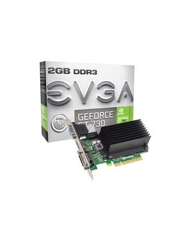 EVGA 02G-P3-1733-KR tarjeta gráfica NVIDIA GeForce GT 730 2 GB GDDR3