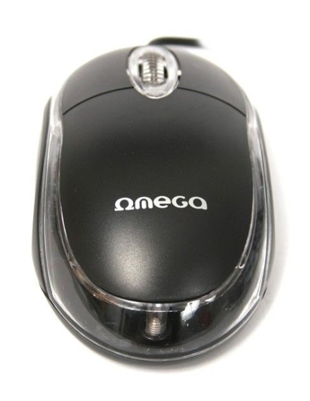 Omega OM07V ratón USB tipo A Óptico 800 DPI