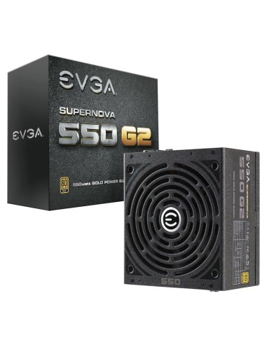 EVGA SuperNOVA 550 G2 unidad de fuente de alimentación 550 W 24-pin ATX Negro