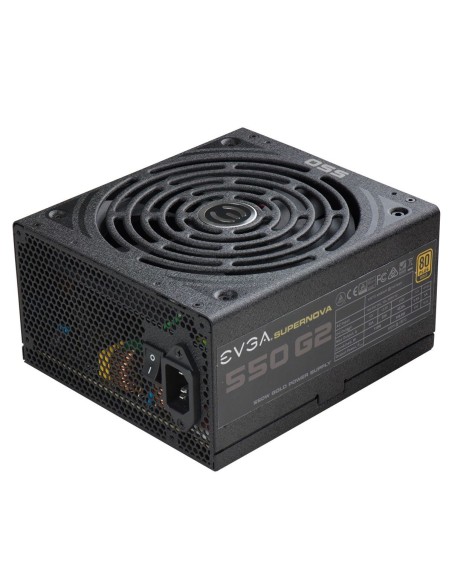 EVGA SuperNOVA 550 G2 unidad de fuente de alimentación 550 W 24-pin ATX Negro