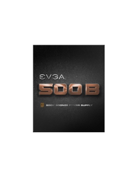 EVGA 500B unidad de fuente de alimentación 500 W 24-pin ATX ATX Negro