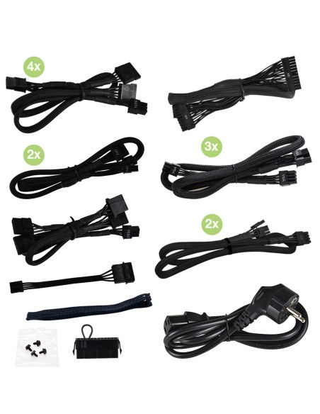 EVGA 220-G3-1000-X2 unidad de fuente de alimentación 1000 W 24-pin ATX Negro